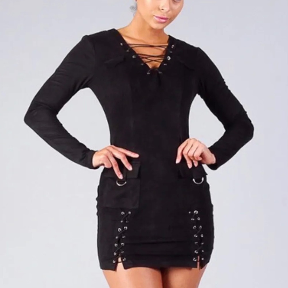 Lattice front dress (New)